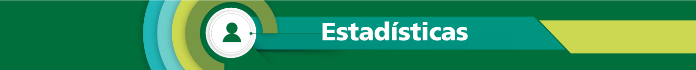 Sección de estadísiticas