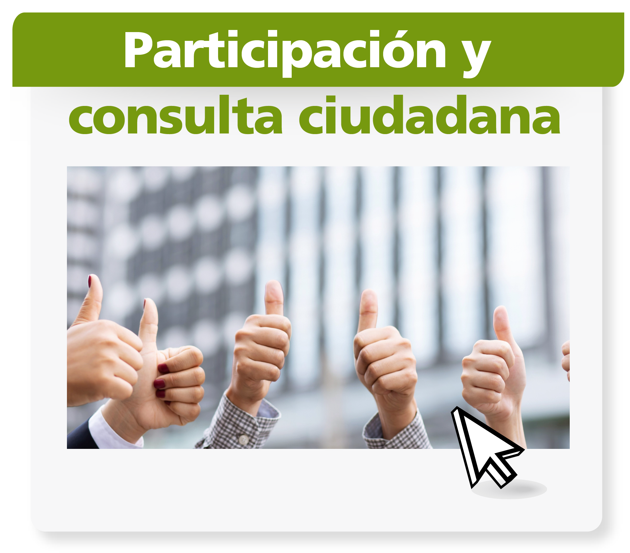 Participación ciudadana