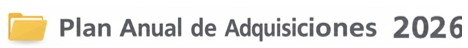 Plan Anual de Adquisiciones 2026