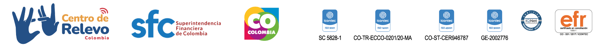 Footer - ICONTEC