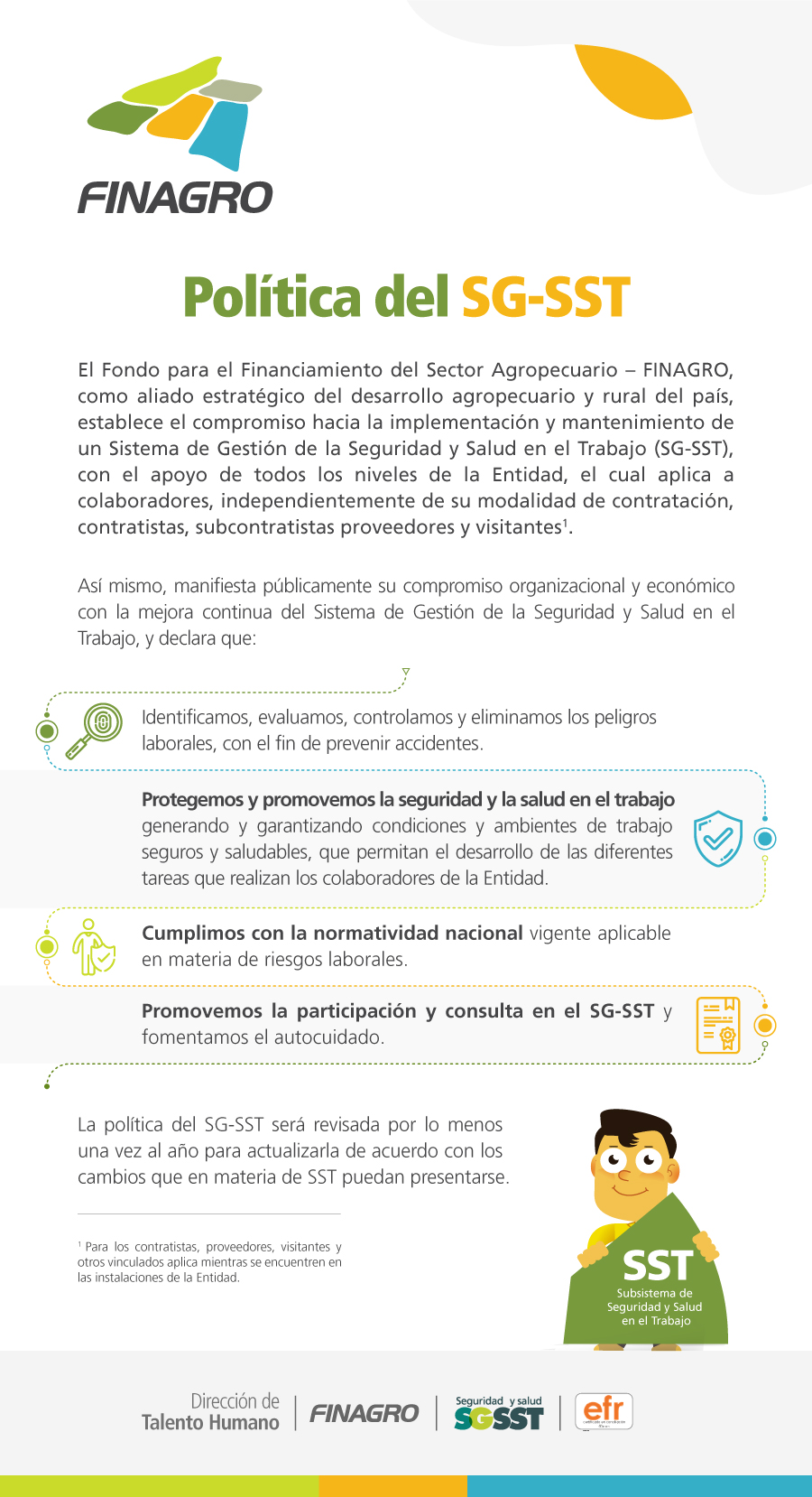 Política de seguridad y salud en el trabajo