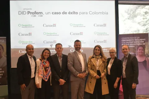 Fortalecer la inclusi�n financiera de mujeres y j�venes rurales: la contribuci�n de Desarrollo Internacional Desjardins a la Econom�a Popular Colombiana
