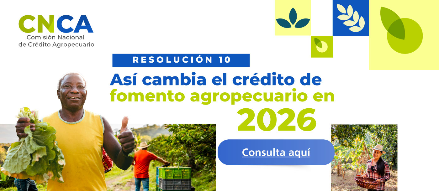 Resolución 10: cambios en el crédito de fomento agropecuario