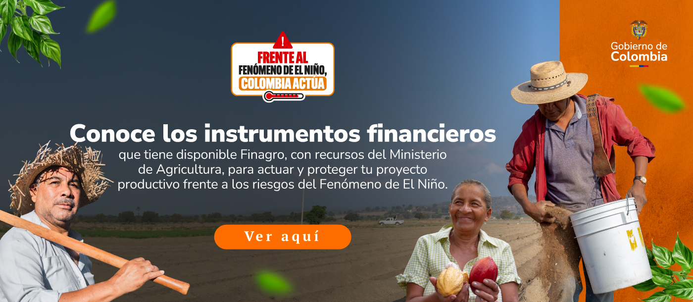 Campesinos haciendo frente al Fenómeno del niño