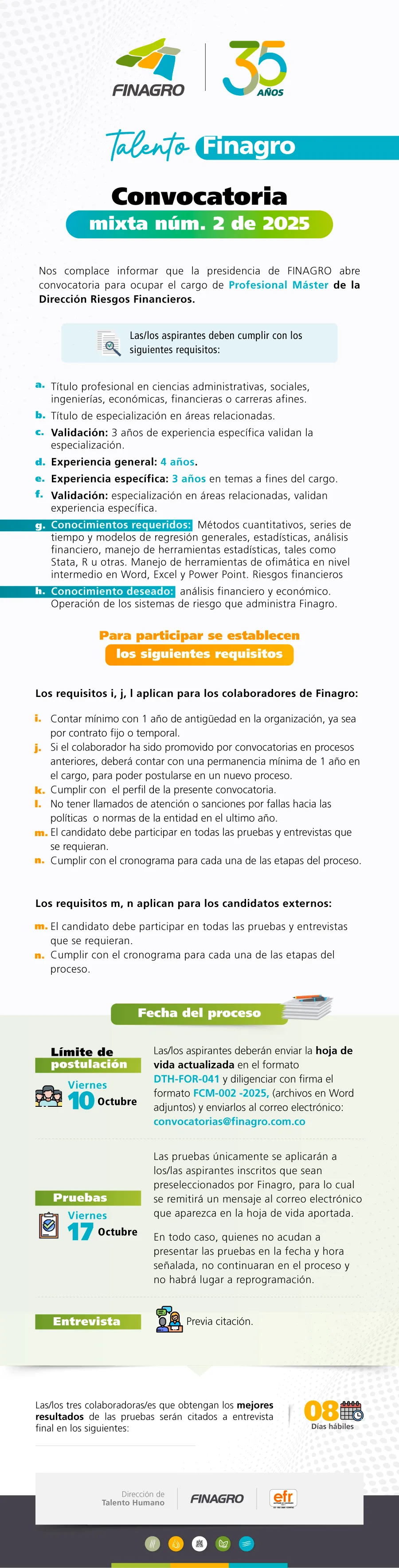 CONVOCATORIA MIXTA No. 02 DE 2025